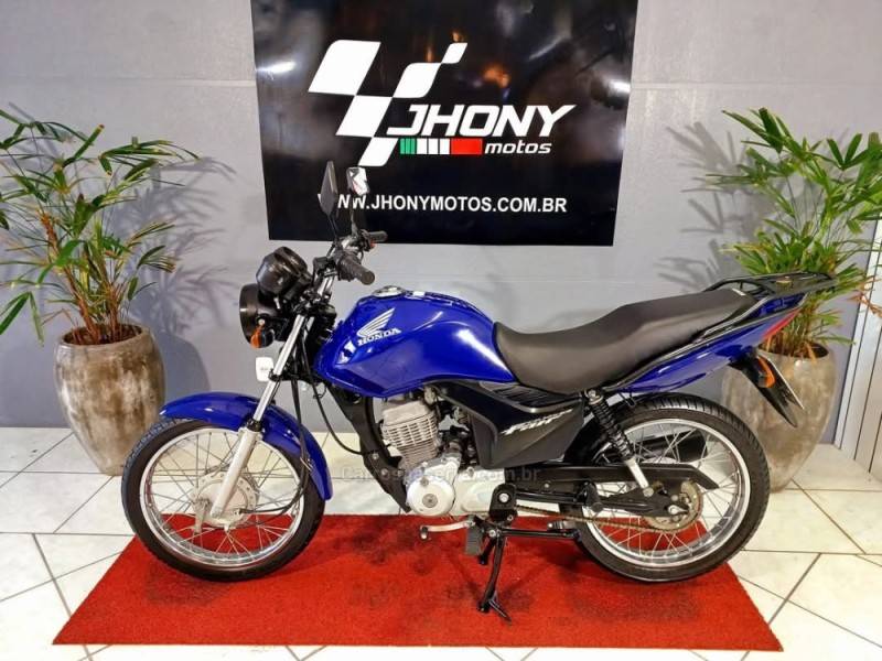 HONDA - CG 125 - 2010/2010 - Azul - R$ 8.500,00