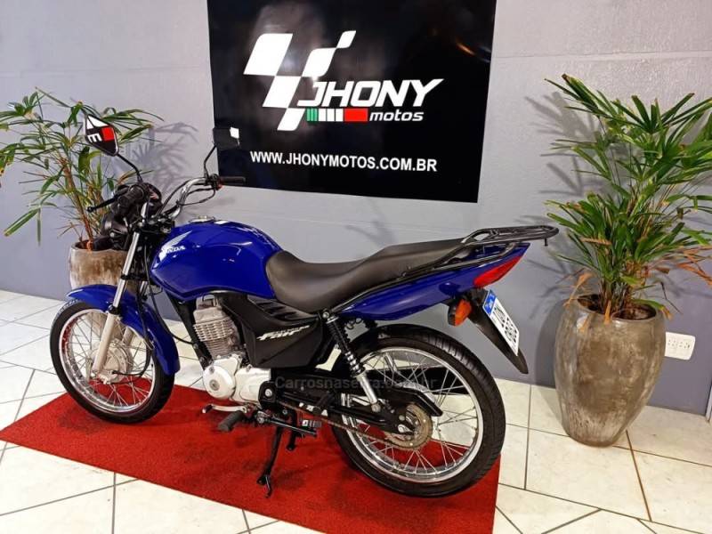 HONDA - CG 125 - 2010/2010 - Azul - R$ 8.500,00