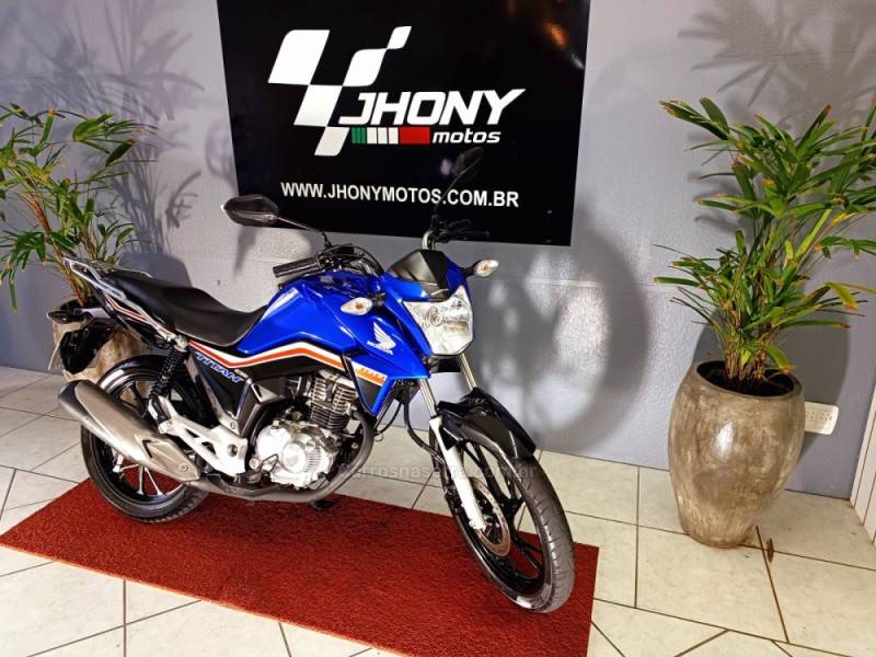 HONDA - CG 160 - 2019/2019 - Azul - R$ 16.500,00