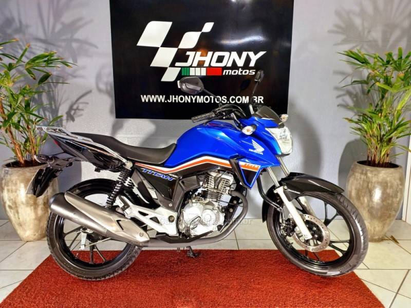 HONDA - CG 160 - 2019/2019 - Azul - R$ 16.500,00