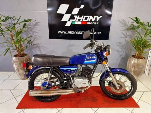 YAMAHA - RX 125 - 1981/1981 - Azul - R$ 15.000,00
