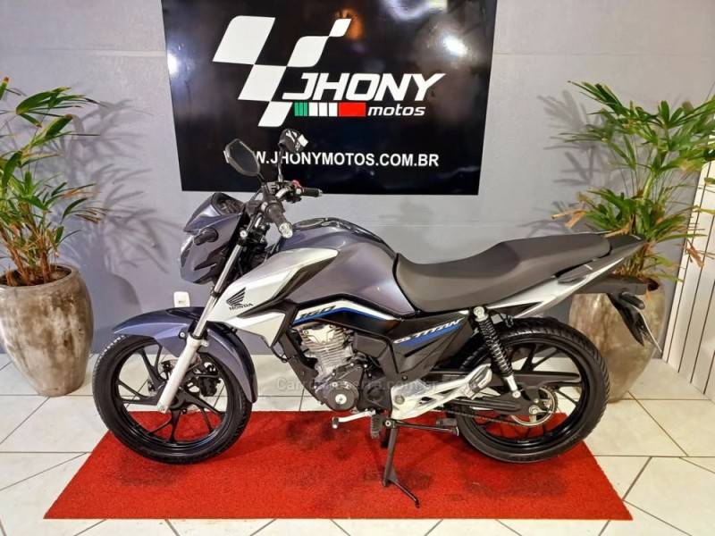 HONDA - CG 160 - 2022/2022 - Cinza - R$ 17.900,00