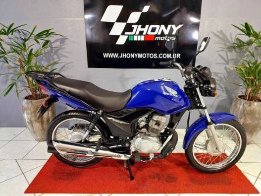 HONDA - CG 125 - 2010/2010 - Azul - R$ 8.500,00