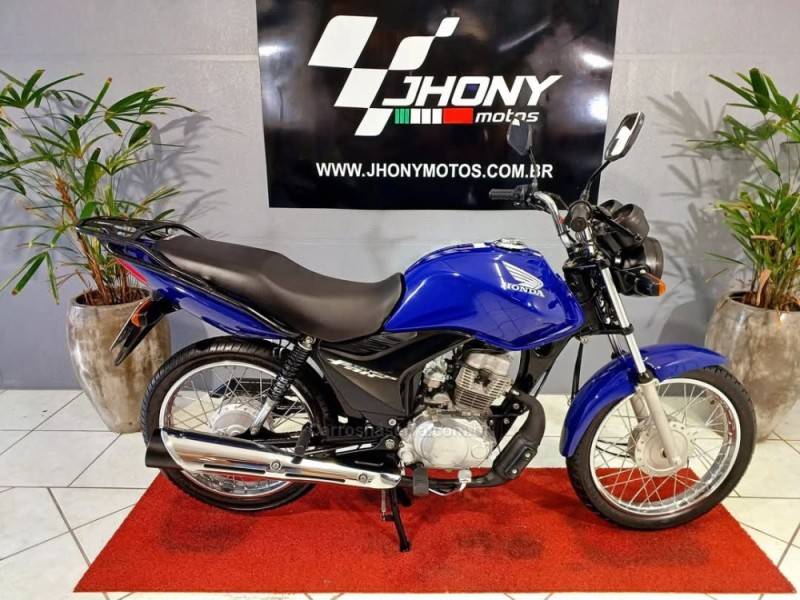 HONDA - CG 125 - 2010/2010 - Azul - R$ 8.500,00